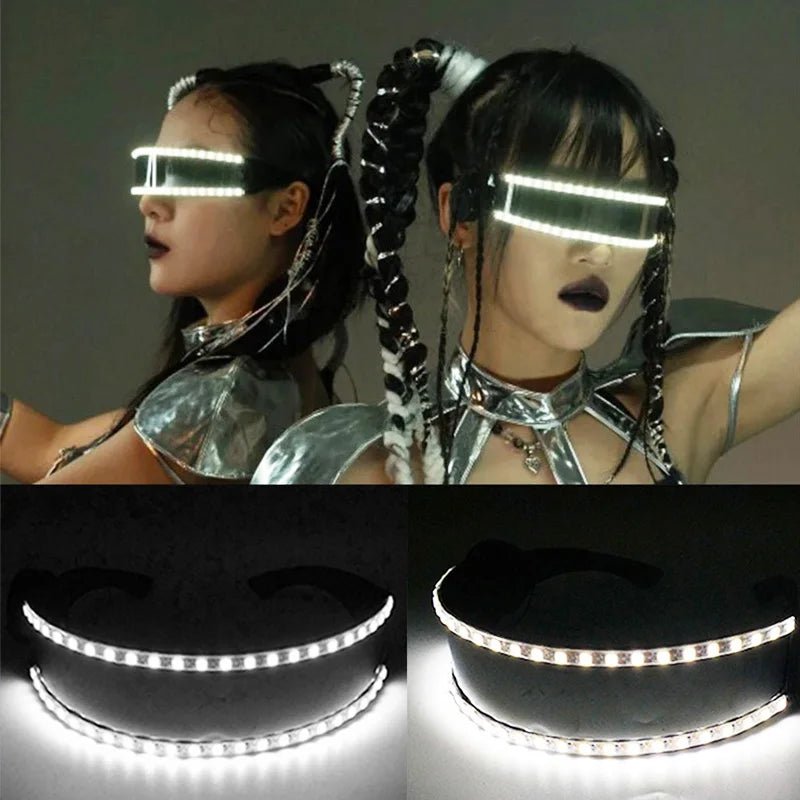 Rave Cyberpunk Glasses