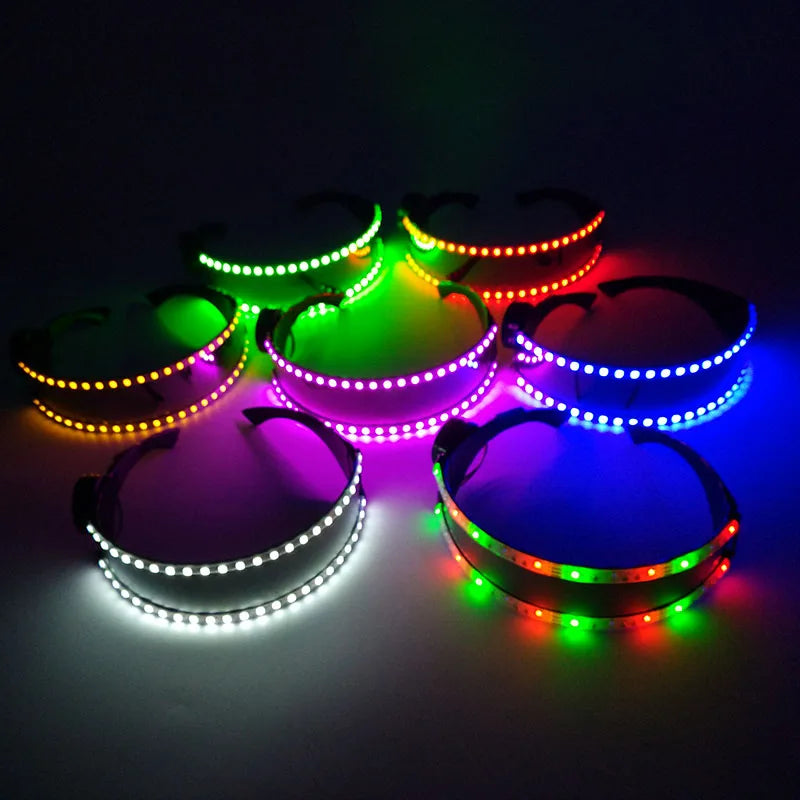 Rave Cyberpunk Glasses