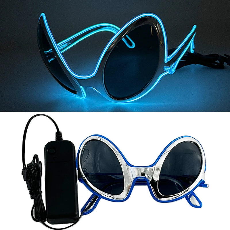 Rave Cyberpunk Glasses