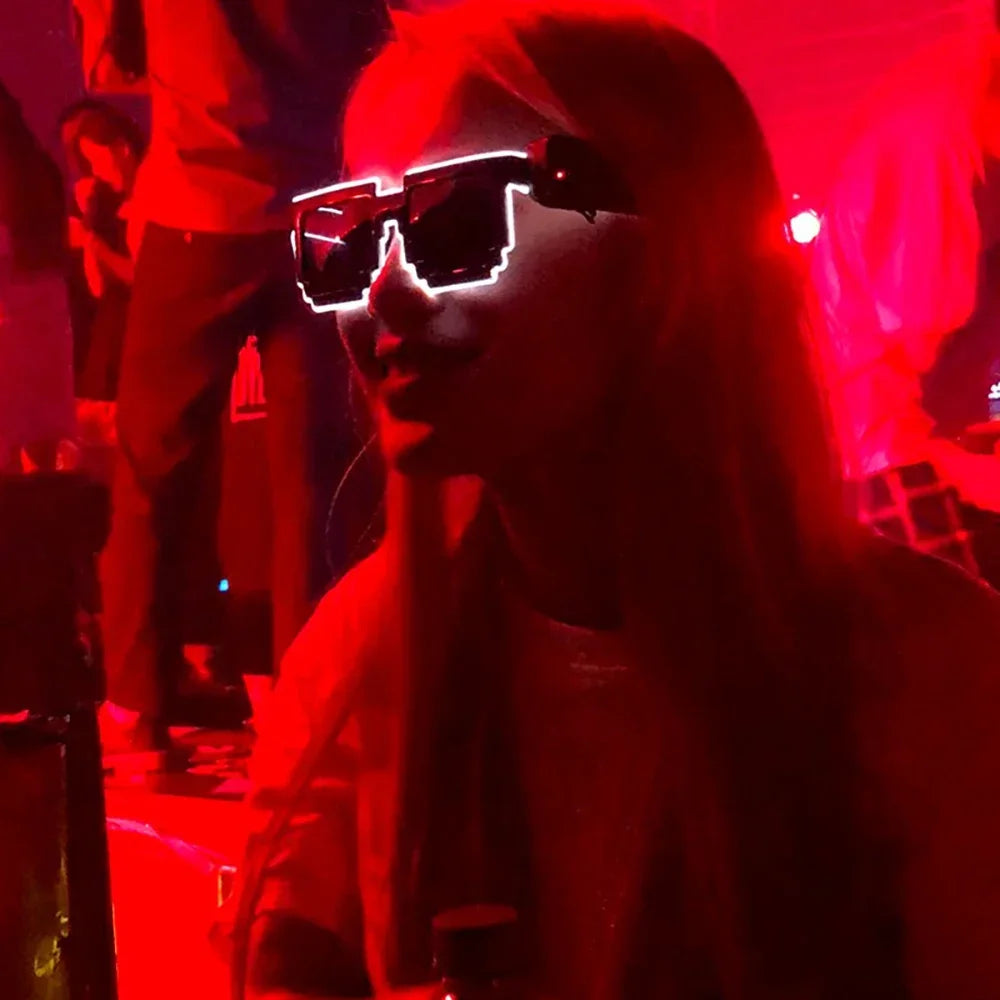 Wireless LED Glasses