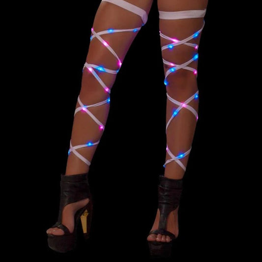 LED Rave Leg Wraps