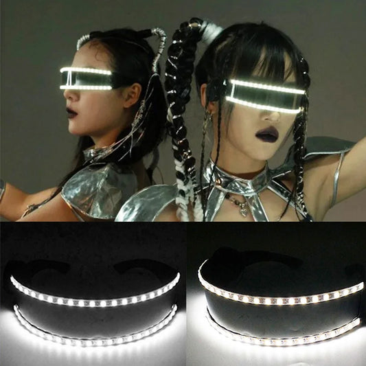 Rave Cyberpunk Glasses