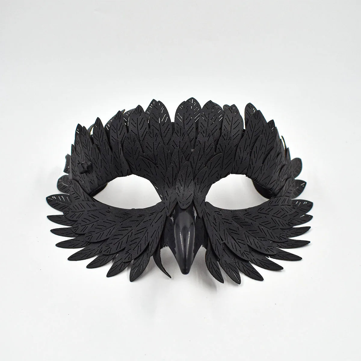 Women's Feather Half Face Mask
