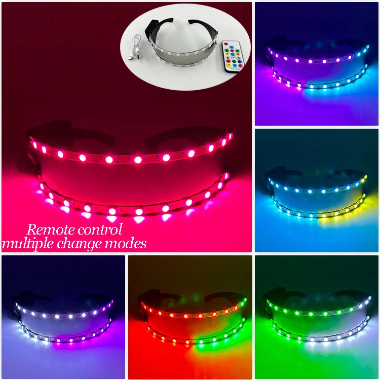 Rave Cyberpunk Glasses