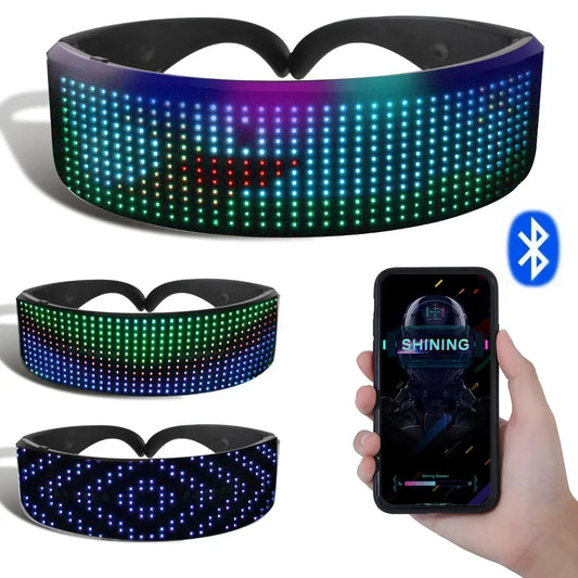 Bluetooth LED Glasses
