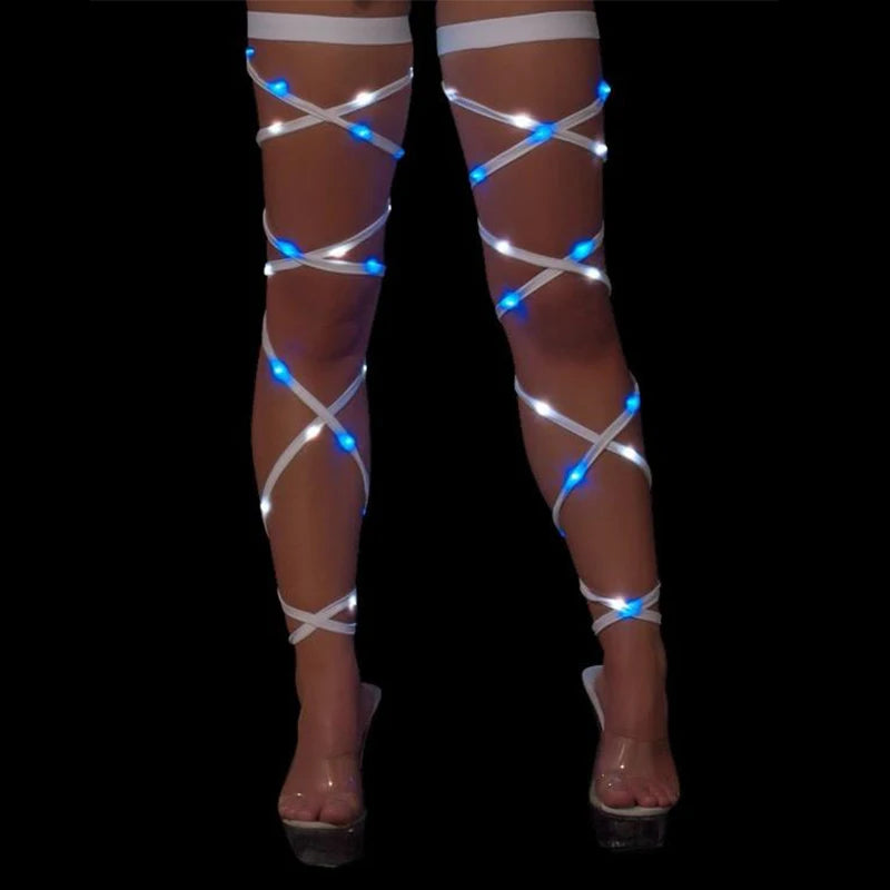 LED Rave Leg Wraps
