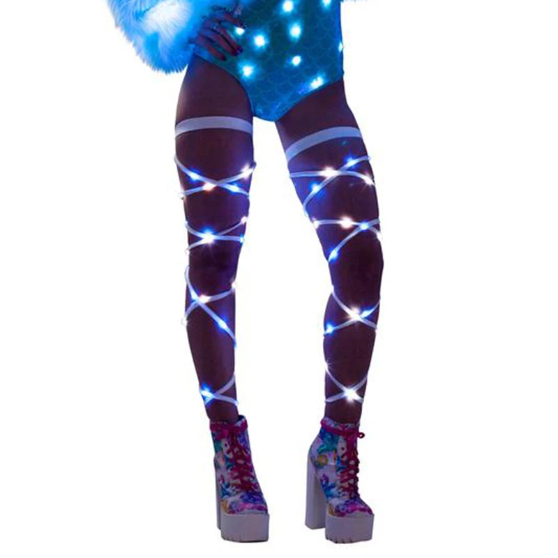 LED Rave Leg Wraps